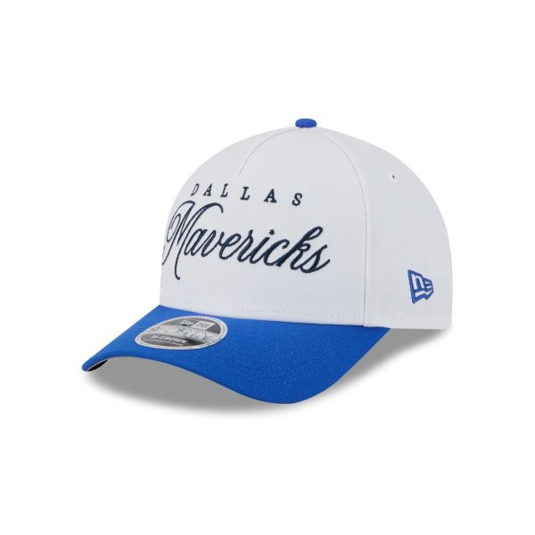 Dallas Mavericks 2025 Draft 9FORTY M-Crown A-Frame Snapback Hat