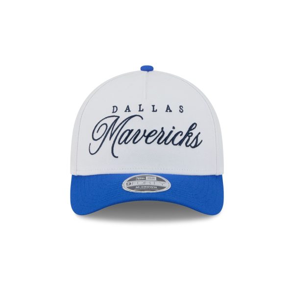 Dallas Mavericks 2025 Draft 9FORTY M-Crown A-Frame Snapback Hat