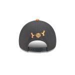 Dallas Cowboys Day of the Dead Graphite 9FORTY A-Frame Snapback Hat