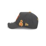 Athletics Day of the Dead Graphite 9FORTY A-Frame Snapback Hat