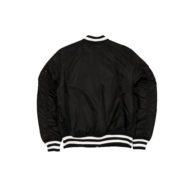 Alpha Industries x Baltimore Ravens Black MA-1 Bomber Jacket