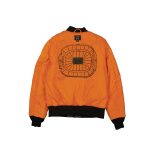 Alpha Industries x Toronto Raptors Black Camo MA-1 Bomber Jacket