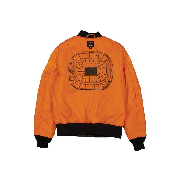 Alpha Industries x Toronto Raptors Black Camo MA-1 Bomber Jacket