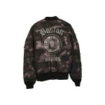 Alpha Industries x Boston Bruins Black Camo MA-1 Bomber Jacket