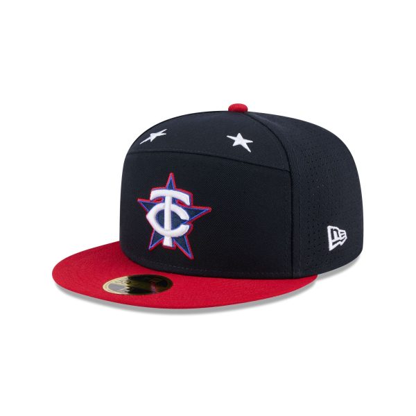 Minnesota Twins 2025 All-Star Game Workout Split Panel 59FIFTY Fitted Hat