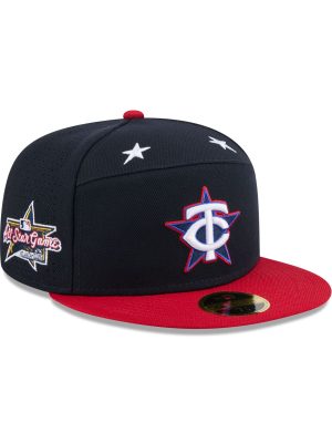 Minnesota Twins 2025 All-Star Game Workout Split Panel 59FIFTY Fitted Hat
