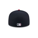Minnesota Twins 2025 All-Star Game Workout Split Panel 59FIFTY Fitted Hat