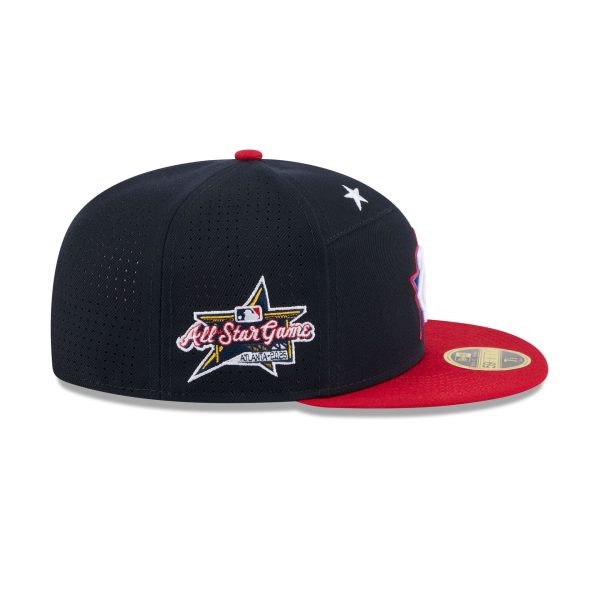 Minnesota Twins 2025 All-Star Game Workout Split Panel 59FIFTY Fitted Hat