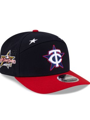 Minnesota Twins 2025 All-Star Game Workout Split Panel 9SEVENTY Stretch-Snap Hat