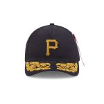 Alpha Industries x Pittsburgh Pirates Black 9FORTY M-Crown A-Frame Snapback Hat