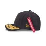 Alpha Industries x Colorado Rockies Black 9FORTY M-Crown A-Frame Snapback Hat