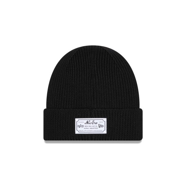 Alpha Industries x Colorado Rockies Black Cuff Knit Hat