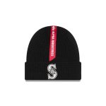 Alpha Industries x Seattle Mariners Black Cuff Knit Hat