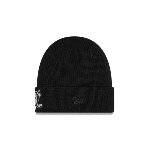 Alpha Industries x Anaheim Ducks Black Cuff Knit Hat