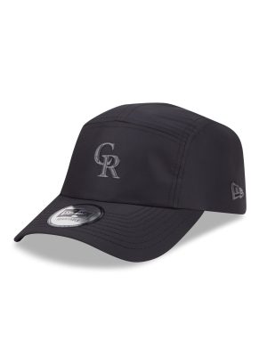 Alpha Industries x Colorado Rockies Black Runner Adjustable Hat