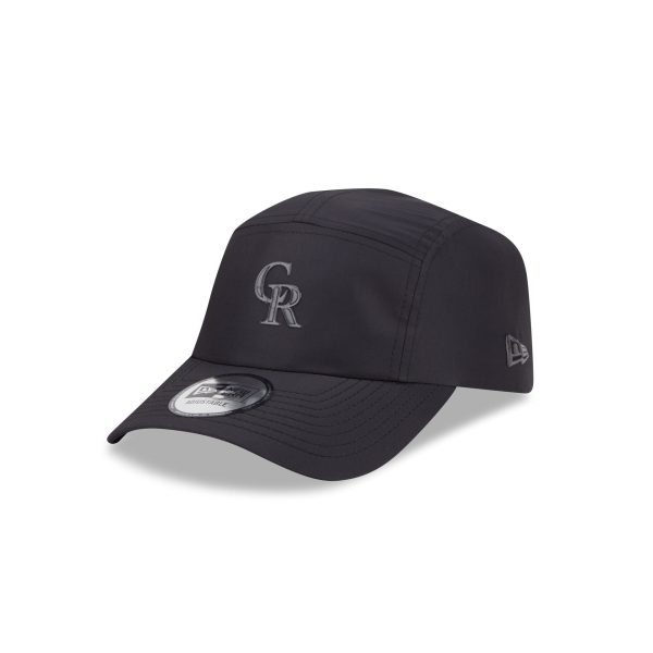 Alpha Industries x Colorado Rockies Black Runner Adjustable Hat