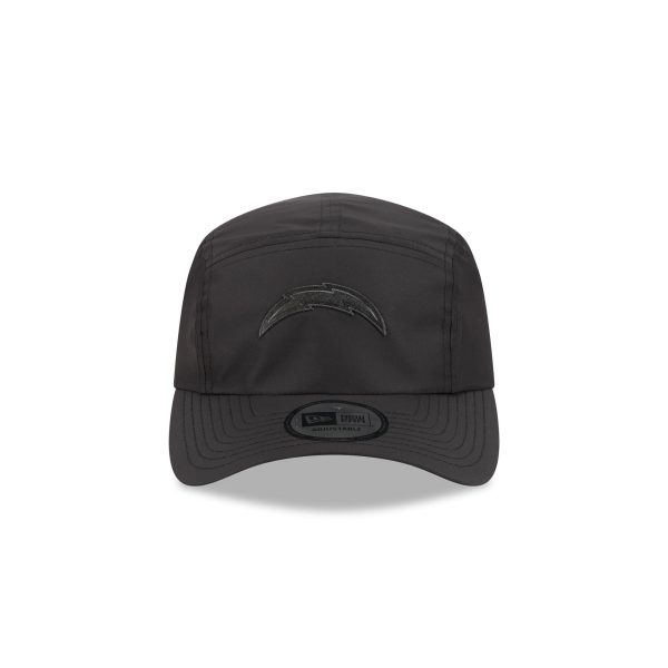 Alpha Industries x Los Angeles Chargers Black Runner Adjustable Hat