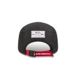 Alpha Industries x Toronto Raptors Black Runner Adjustable Hat