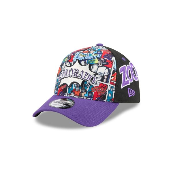 Colorado Rockies Diamond Hero Edition 9FORTY A-Frame Snapback Hat