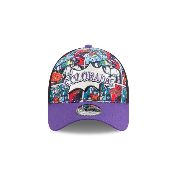 Colorado Rockies Diamond Hero Edition 9FORTY A-Frame Snapback Hat