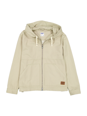 New Era Branded Forge Hooded Work Abbey Stone Jacket