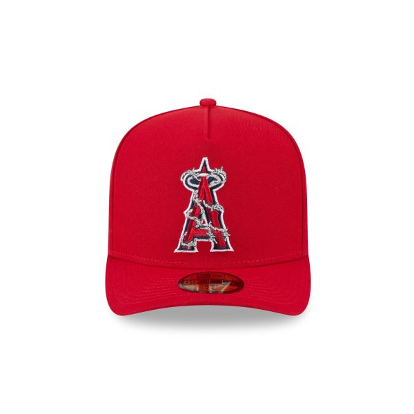 Los Angeles Angels Barbed Wire 59FIFTY A-Frame Fitted Hat