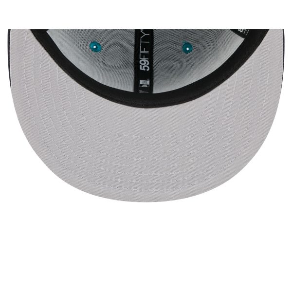 Seattle Mariners Bold Satin 59FIFTY Fitted Hat