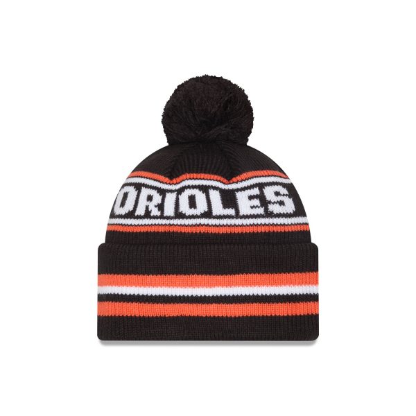 Baltimore Orioles Classic Pom Knit Hat