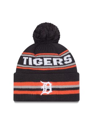 Detroit Tigers Classic Pom Knit Hat