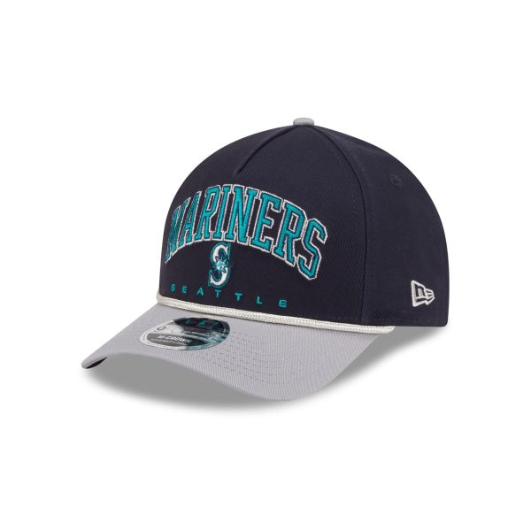 Seattle Mariners Arch 9FORTY M-Crown A-Frame Snapback Hat