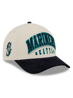 Seattle Mariners Stacked Corduroy 9FORTY M-Crown A-Frame Snapback Hat