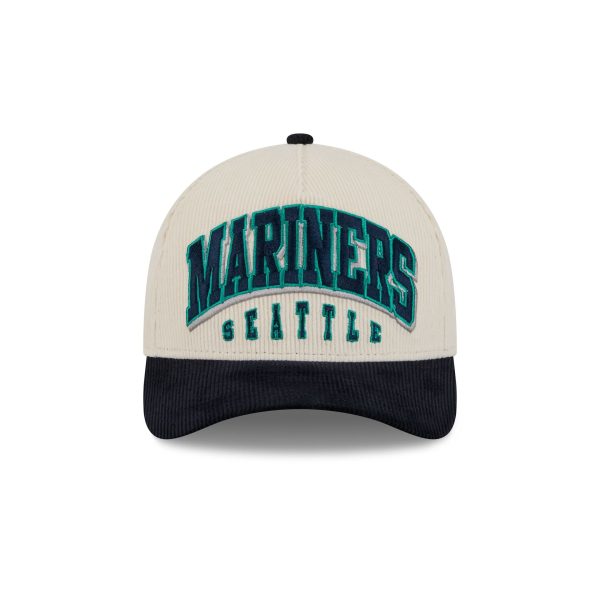 Seattle Mariners Stacked Corduroy 9FORTY M-Crown A-Frame Snapback Hat