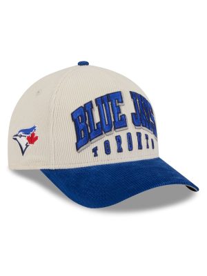 Toronto Blue Jays Stacked Corduroy 9FORTY M-Crown A-Frame Snapback Hat
