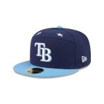 Tampa Bay Rays 2025 All-Star Game Split Panel 59FIFTY Fitted Hat