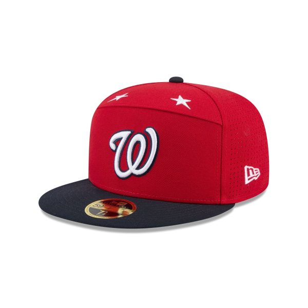 Washington Nationals 2025 All-Star Game Split Panel 59FIFTY Fitted Hat