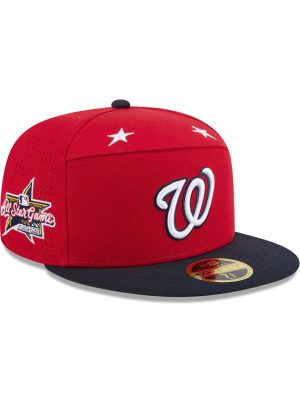 Washington Nationals 2025 All-Star Game Split Panel 59FIFTY Fitted Hat