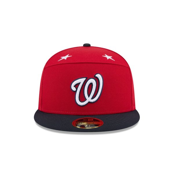 Washington Nationals 2025 All-Star Game Split Panel 59FIFTY Fitted Hat