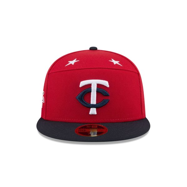 Minnesota Twins 2025 All-Star Game Split Panel 59FIFTY Fitted Hat