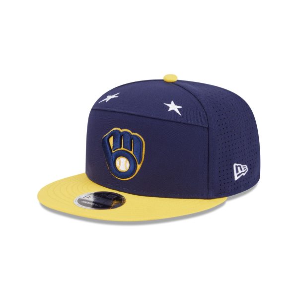 Milwaukee Brewers 2025 All-Star Game Split Panel 9FIFTY Snapback Hat