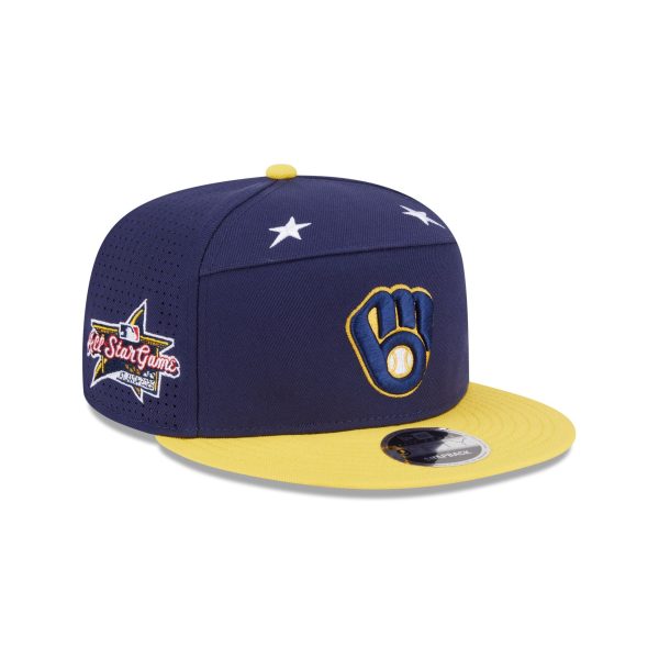 Milwaukee Brewers 2025 All-Star Game Split Panel 9FIFTY Snapback Hat
