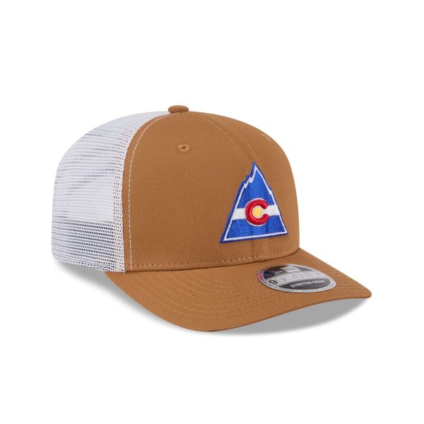 Colorado Rockies Bronze 9SEVENTY Trucker Hat