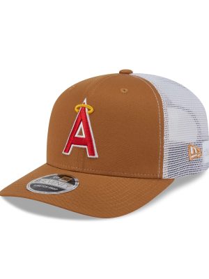 Los Angeles Angels Bronze 9SEVENTY Trucker Hat