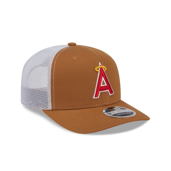 Los Angeles Angels Bronze 9SEVENTY Trucker Hat