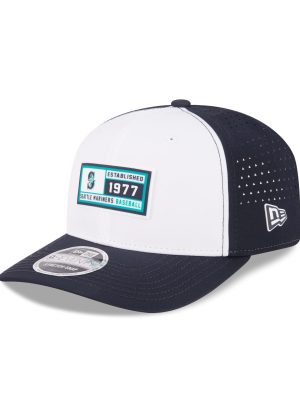 Seattle Mariners Est. Patch 9SEVENTY Stretch-Snap Hat