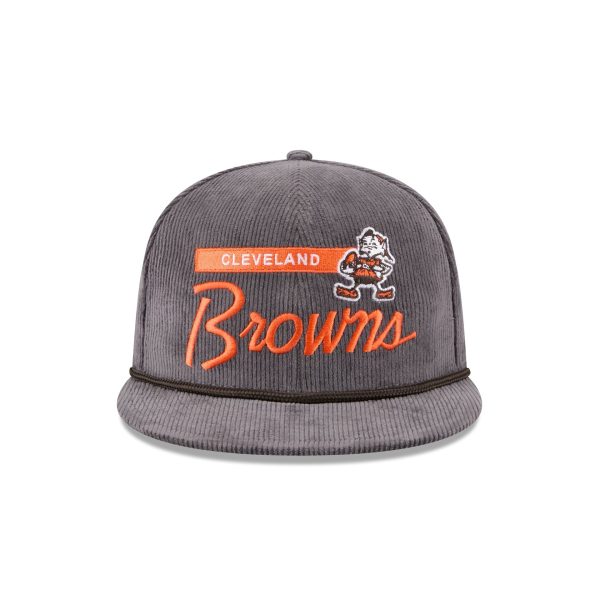 Cleveland Browns Corduroy Rope 9FIFTY Snapback Hat