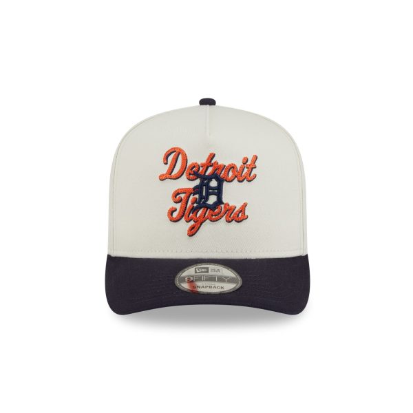 Detroit Tigers Chainstitch 9FIFTY A-Frame Snapback Hat