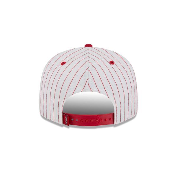 Cincinnati Reds Deceptor Pinstripe 9FIFTY Snapback Hat