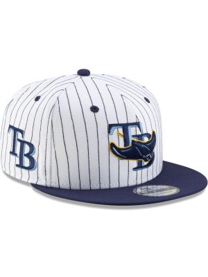 Tampa Bay Rays Deceptor Pinstripe 9FIFTY Snapback Hat