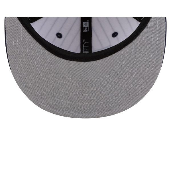 Tampa Bay Rays Deceptor Pinstripe 9FIFTY Snapback Hat