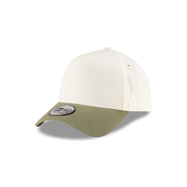 New Era Branded High Twist Chrome White 9FORTY A-Frame Adjustable Hat